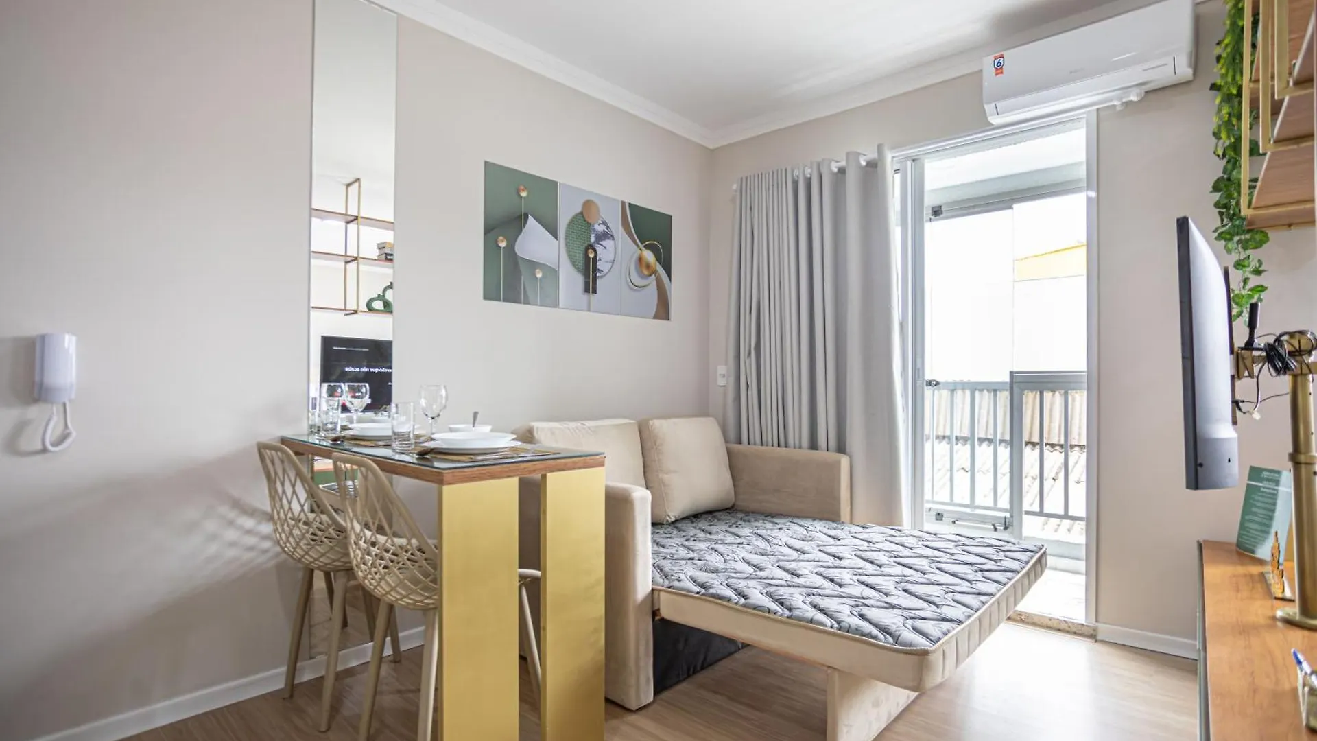 Apartment Studio Privado, Flat 29M, Allianz Parque Sao Paulo Brazil
